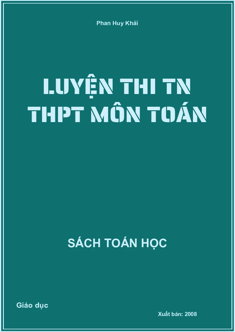 Luyện Thi TN THPT Môn Toán