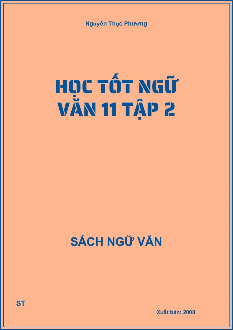 Học tốt Ngữ Văn 11 Tập 2