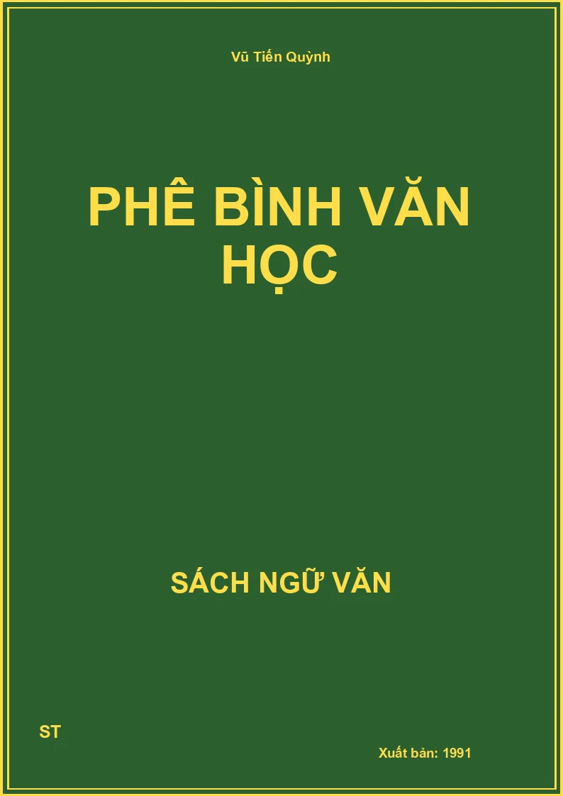 Phê bình văn học