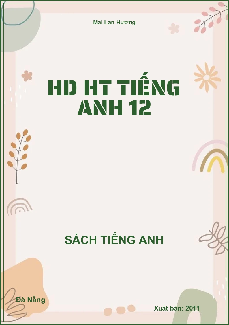 HD HT Tiếng Anh 12