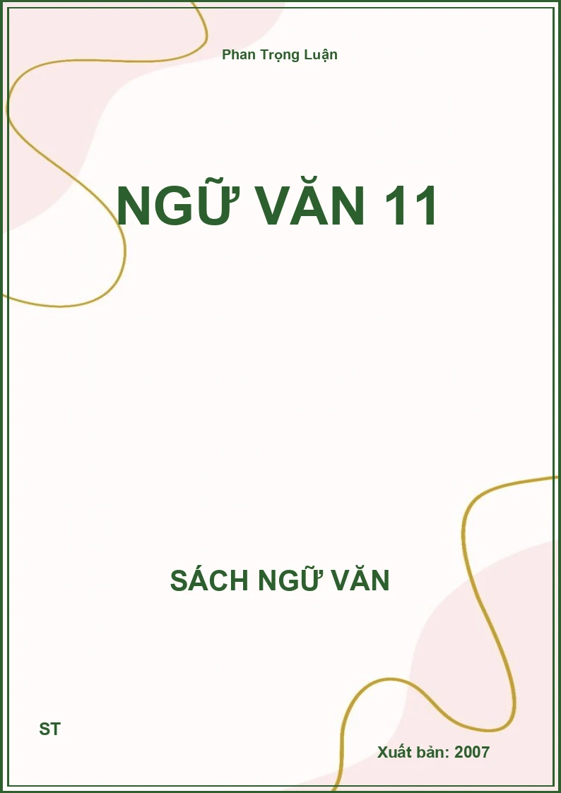 Ngữ Văn 11