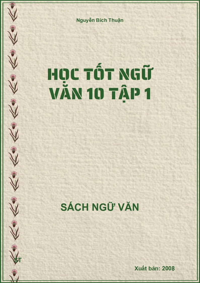 Học tốt Ngữ văn 10 tập 1