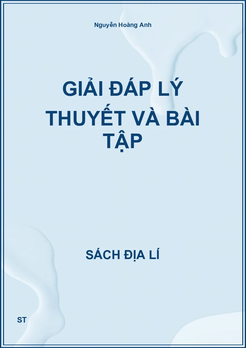Giải đáp lý thuyết và bài tập
