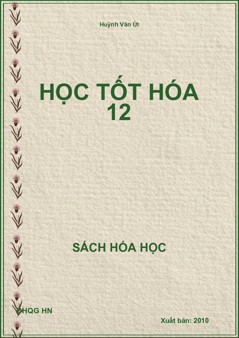 Học tốt hóa 12