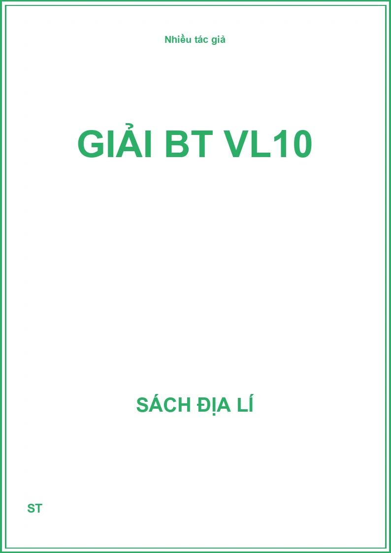 Giải BT VL10