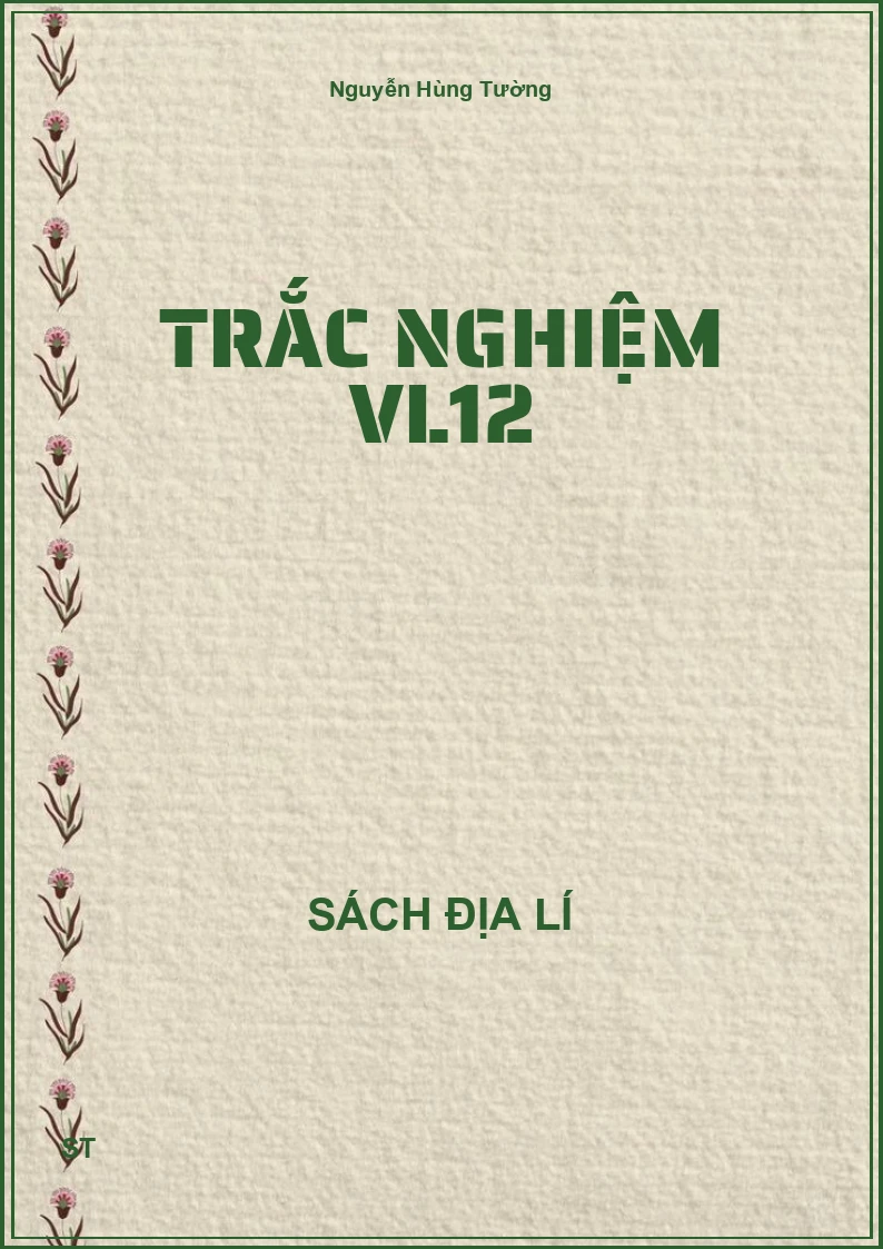 Trắc nghiệm VL12