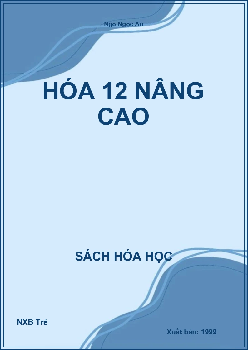 hóa 12 nâng cao