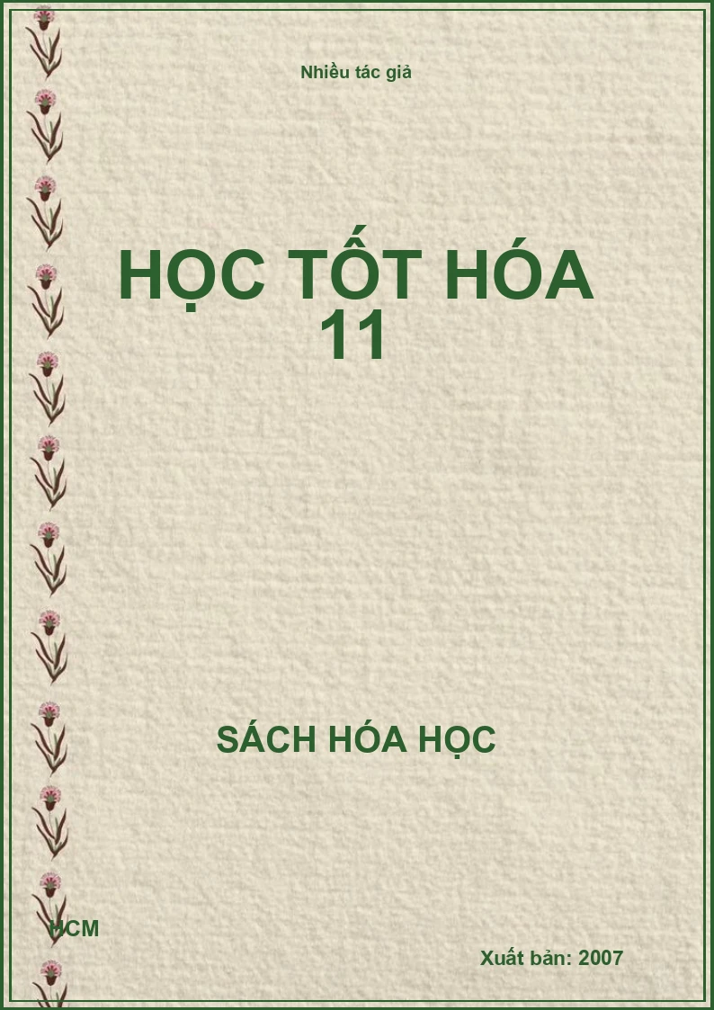 Học tốt hóa 11