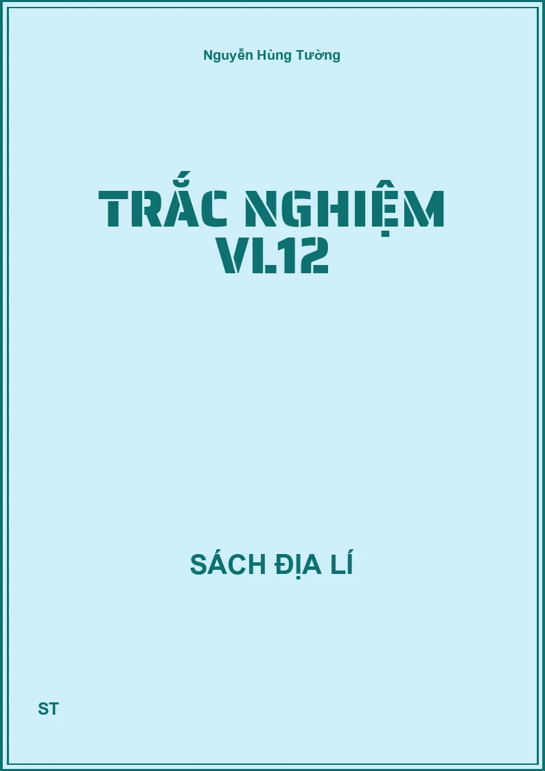 Trắc nghiệm VL12