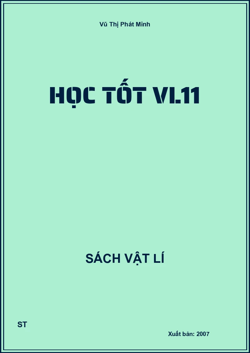 Học tốt VL11