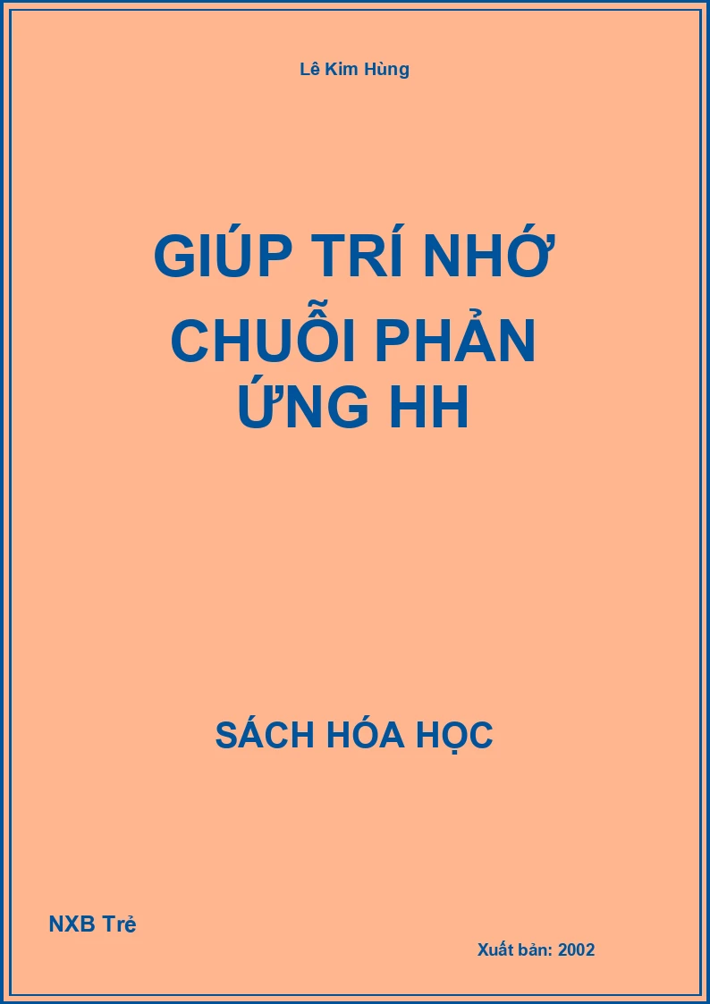 giúp trí nhớ chuỗi phản ứng HH