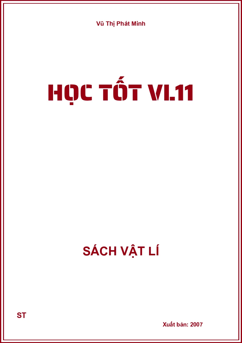 Học tốt VL11