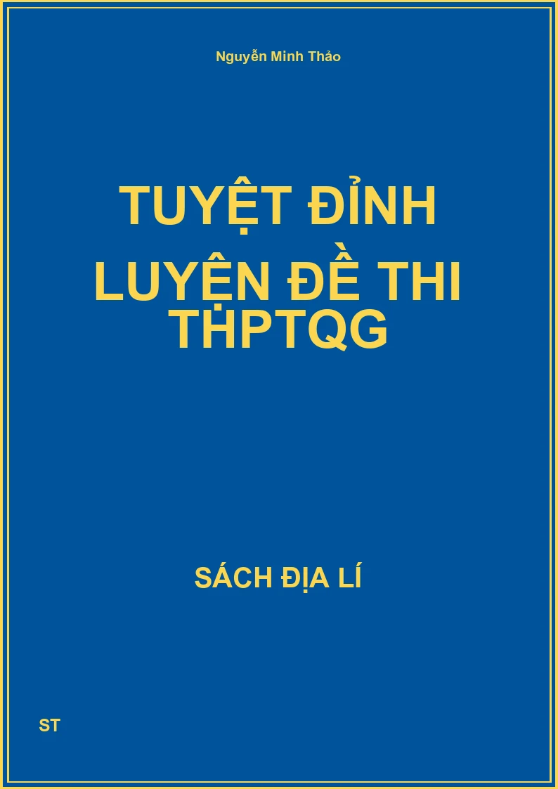Tuyệt đỉnh luyện đề thi THPTQG