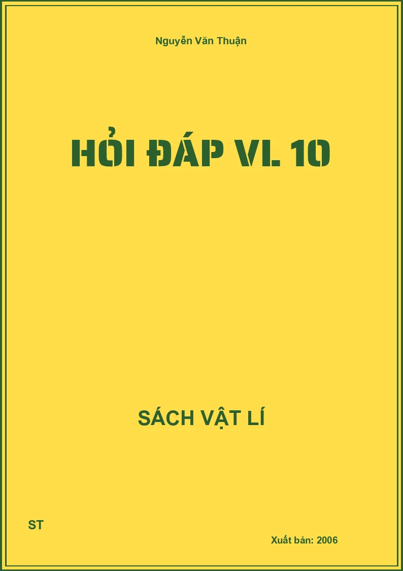 Hỏi đáp VL 10