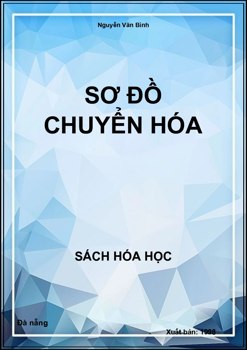 Sơ đồ chuyển hóa