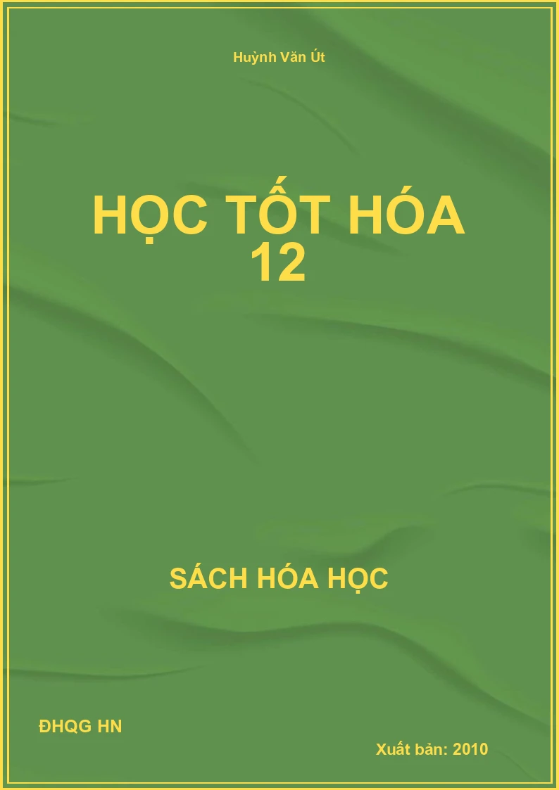 Học tốt hóa 12