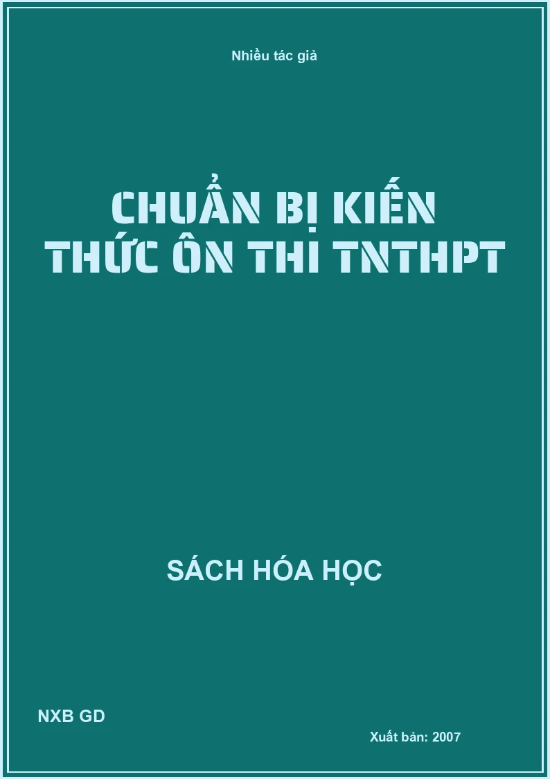 chuẩn bị kiến thức ôn thi TNTHPT