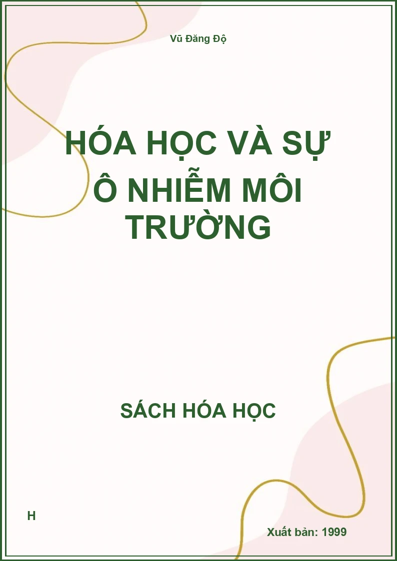 Hóa học và sự ô nhiễm môi trường