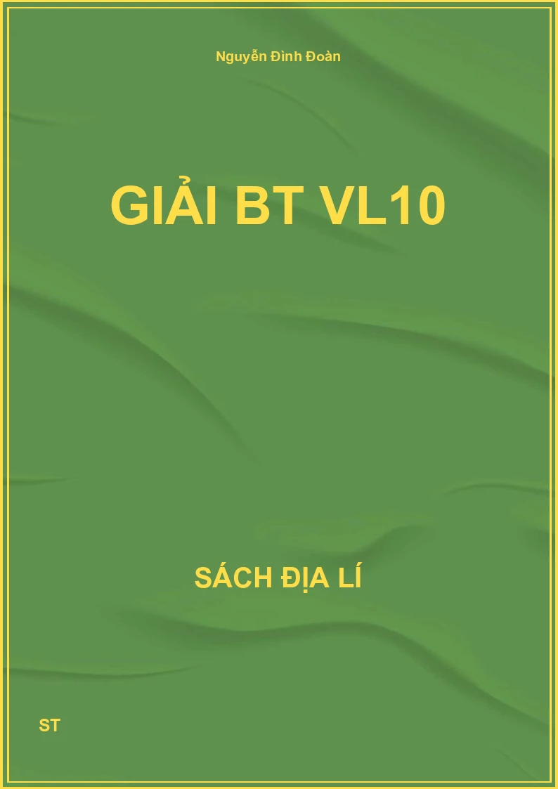 Giải BT VL10