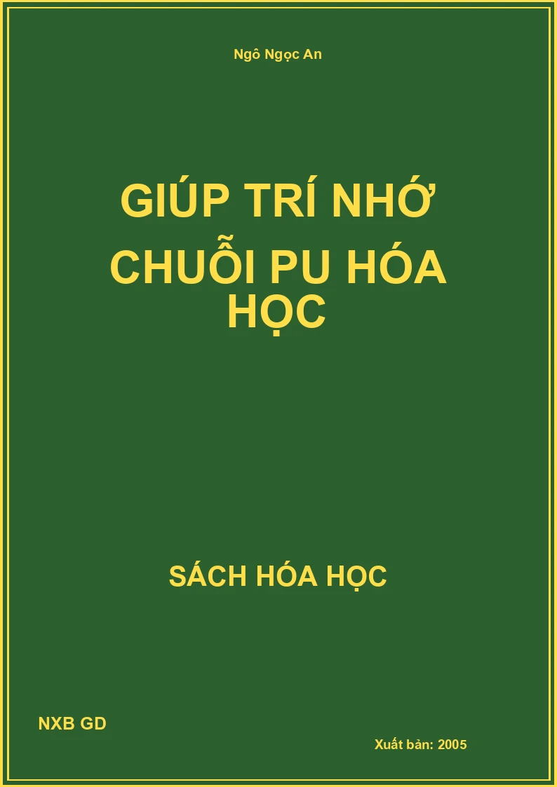 Giúp trí nhớ chuỗi pu hóa học