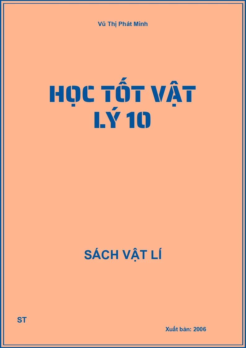 Học tốt vật lý 10