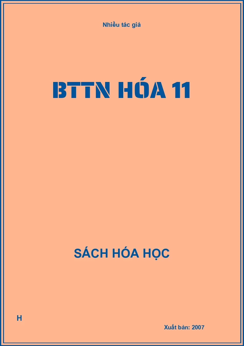 BTTN hóa 11