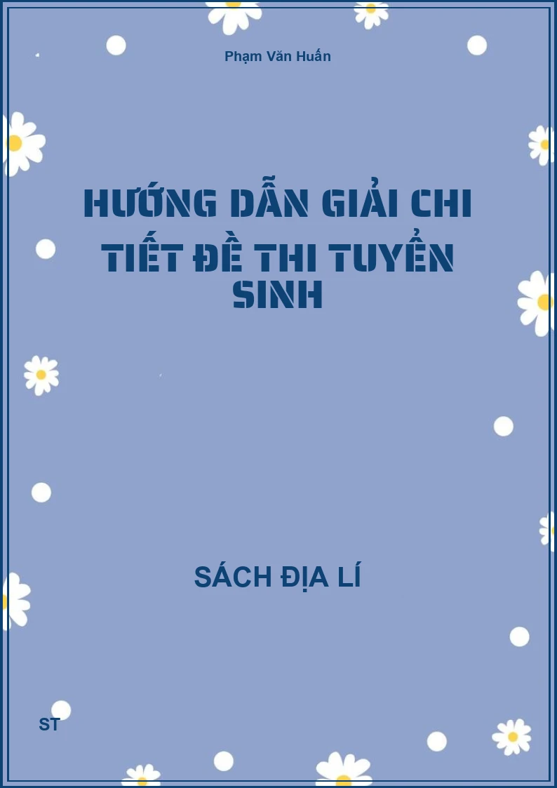Hướng dẫn giải chi tiết đề thi tuyển sinh