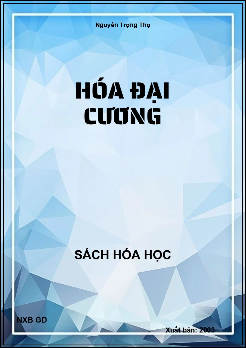 hóa đại cương