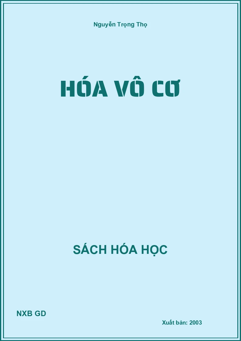 hóa vô cơ