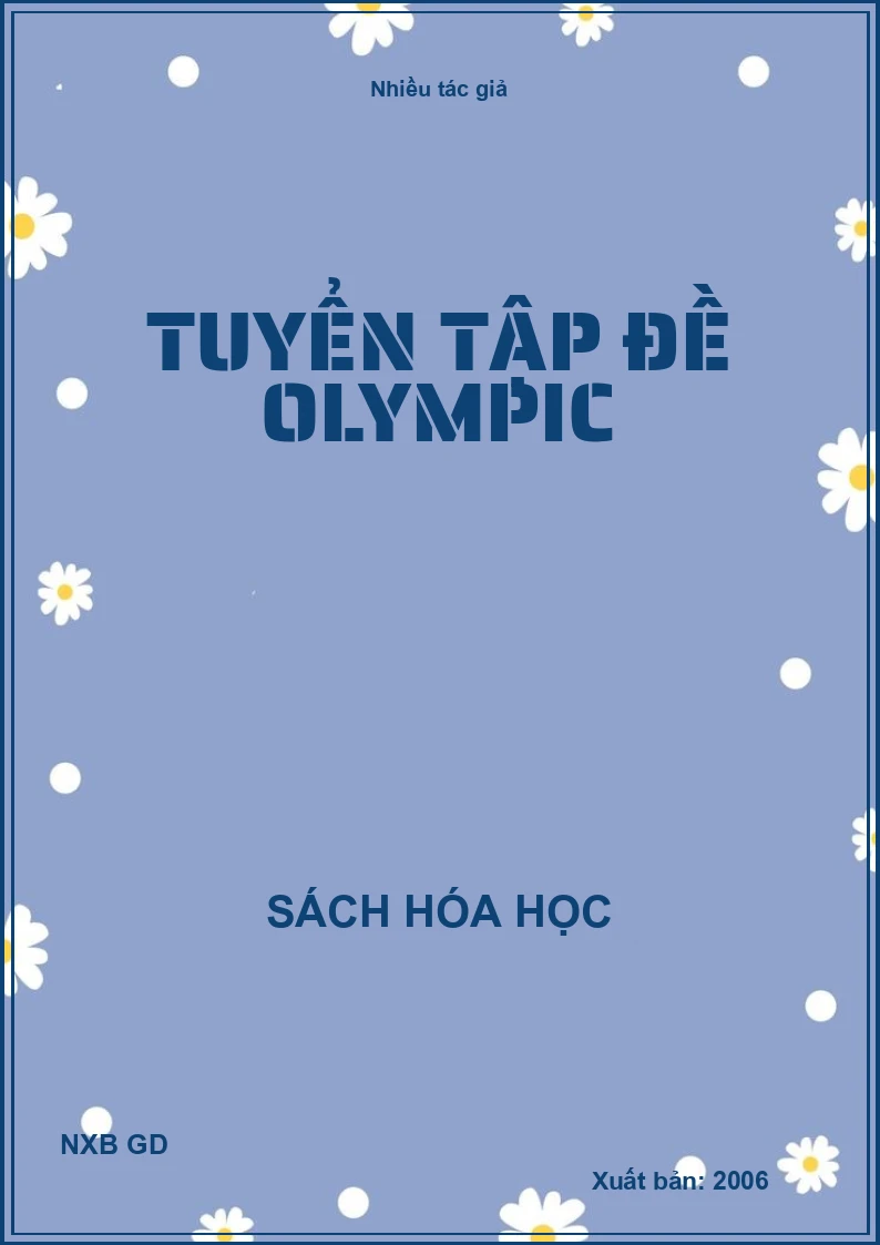 Tuyển tập đề olympic