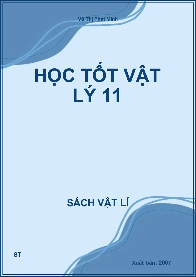 Học tốt Vật lý 11