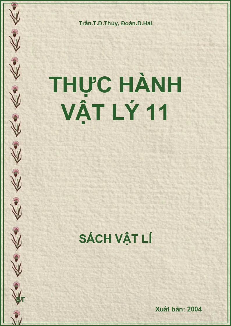 Thực hành vật lý 11