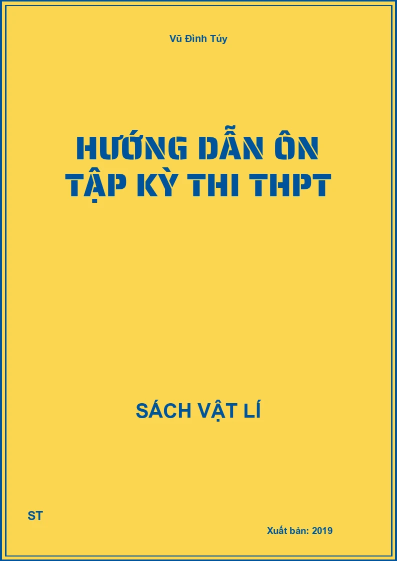 Hướng dẫn ôn tập kỳ thi THPT