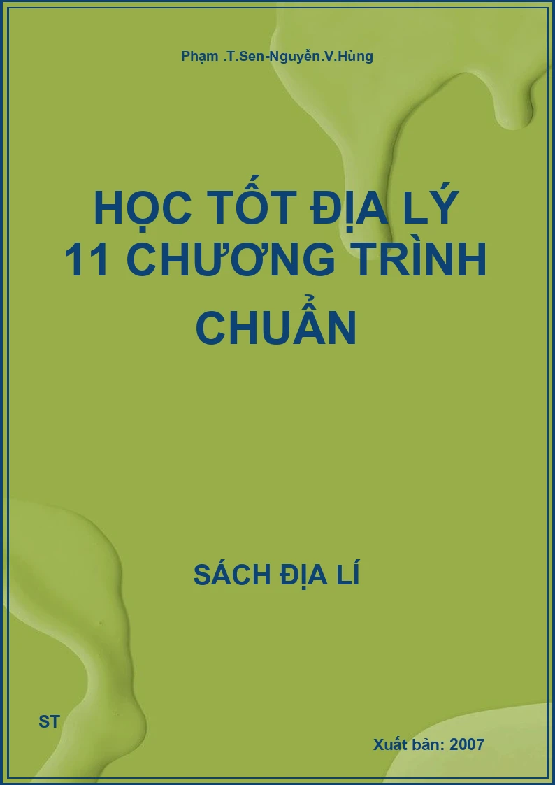 Học tốt địa lý 11 chương trình chuẩn