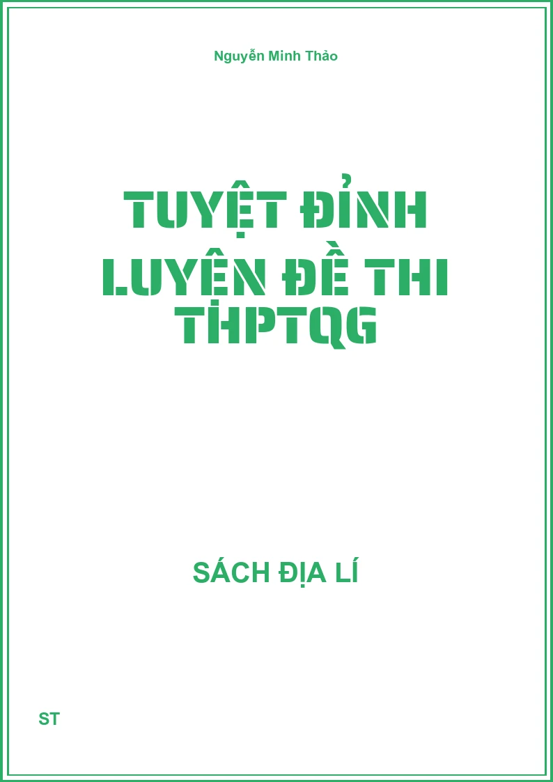 Tuyệt đỉnh luyện đề thi THPTQG