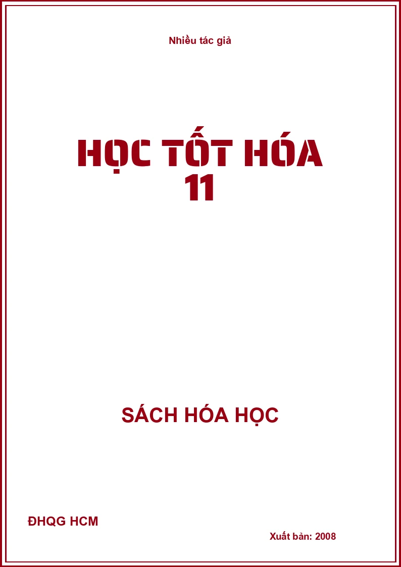 Học tốt hóa 11