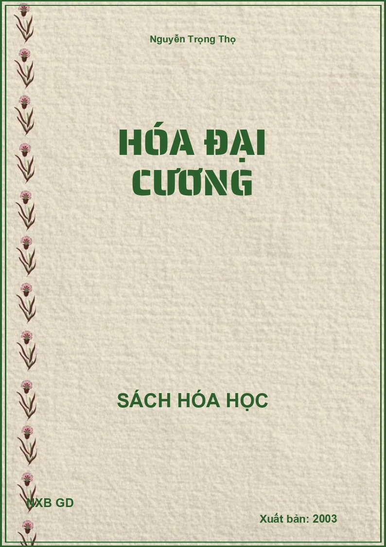 hóa đại cương