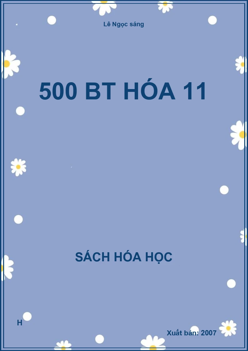 500 BT hóa 11