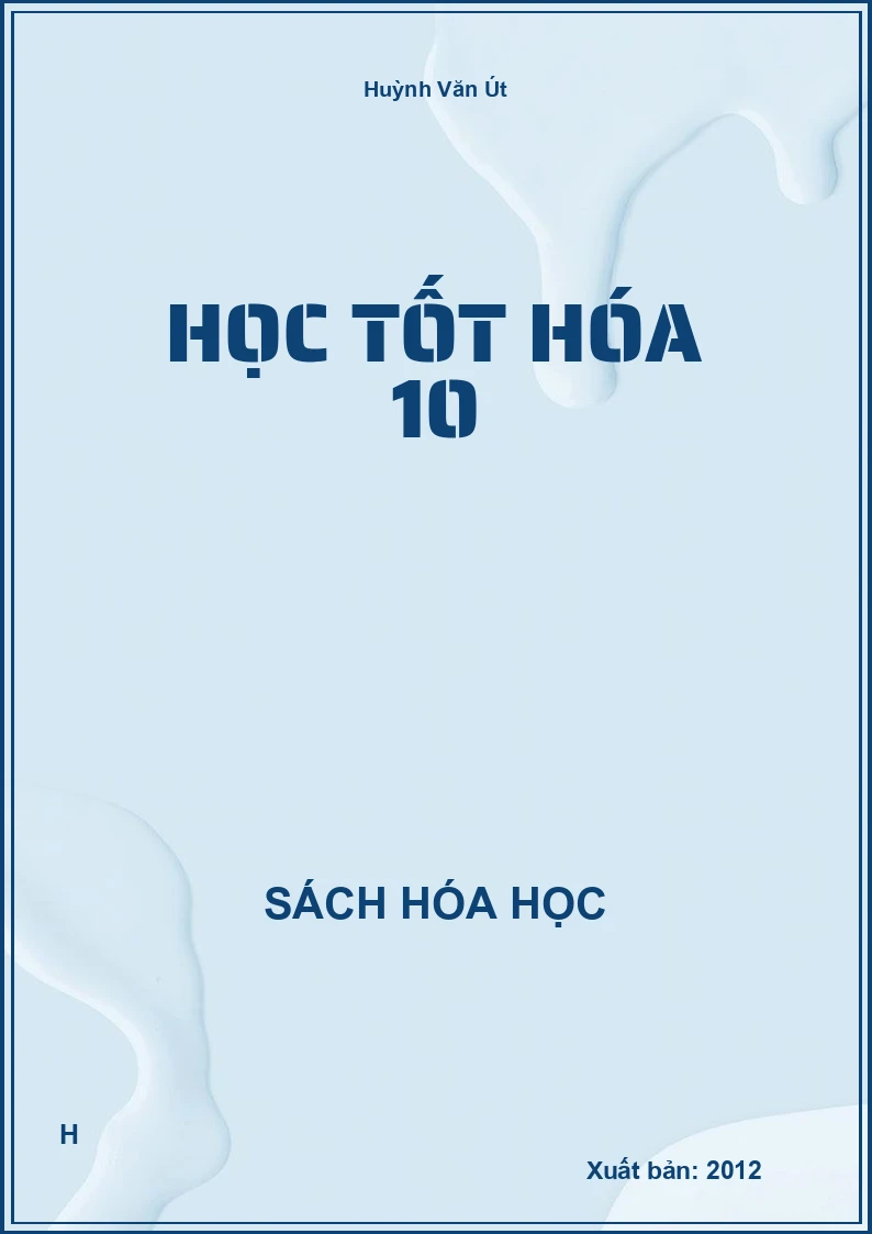 học tốt hóa 10