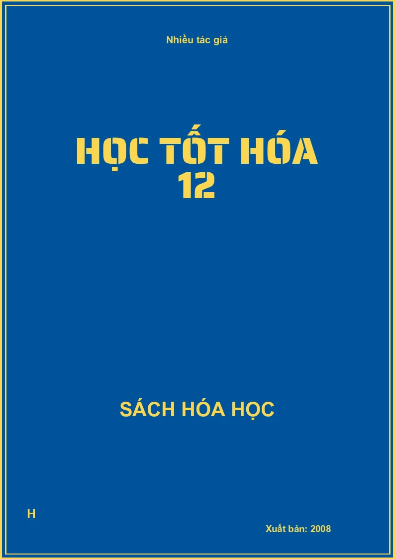 Học tốt hóa 12