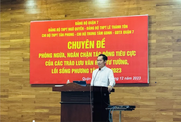 Chuyên đề “Phòng ngừa, ngăn chặn tác động tiêu cực của các trào lưu văn hóa, tư tưởng, lối sống phương Tây”