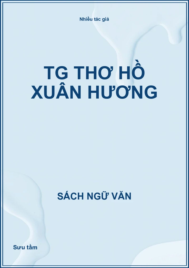 TG Thơ Hồ Xuân Hương
