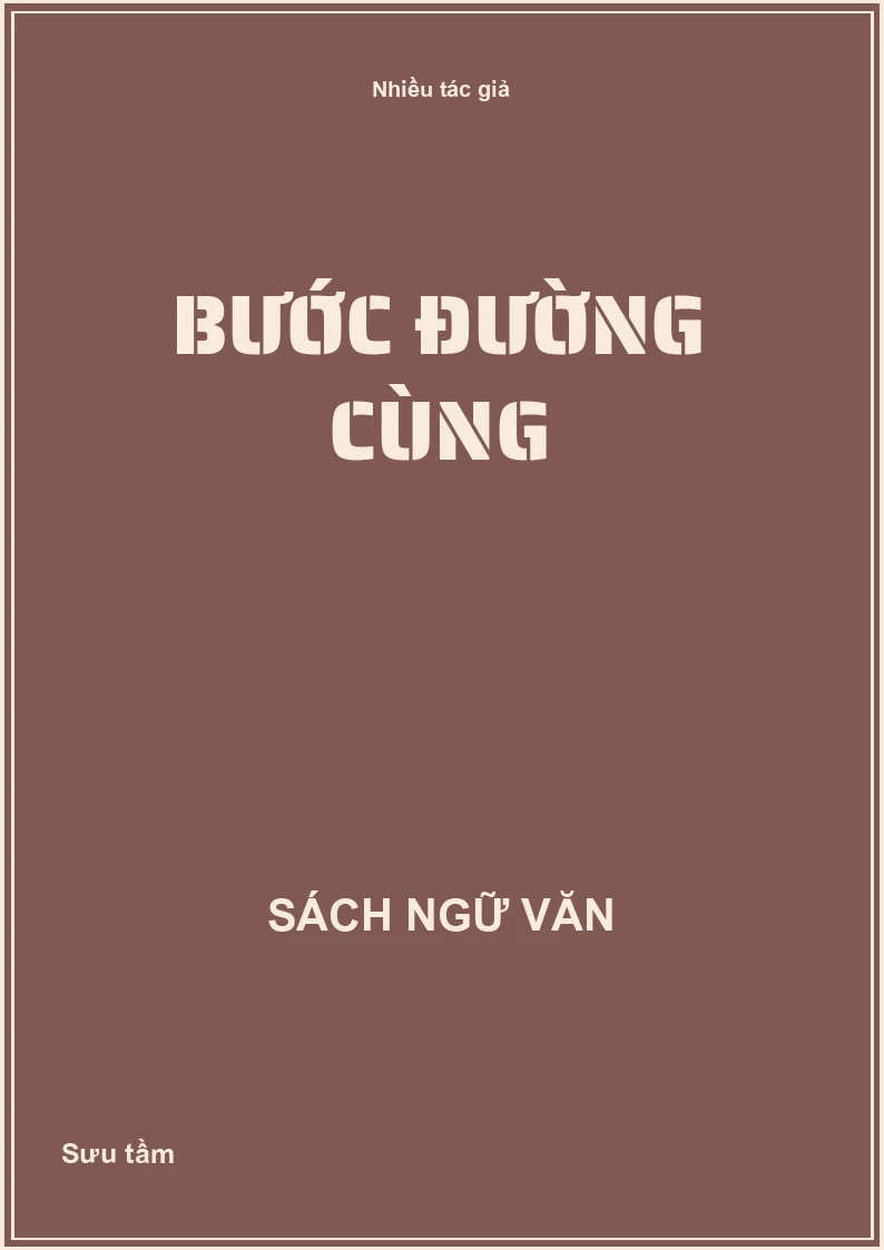Bước đường cùng