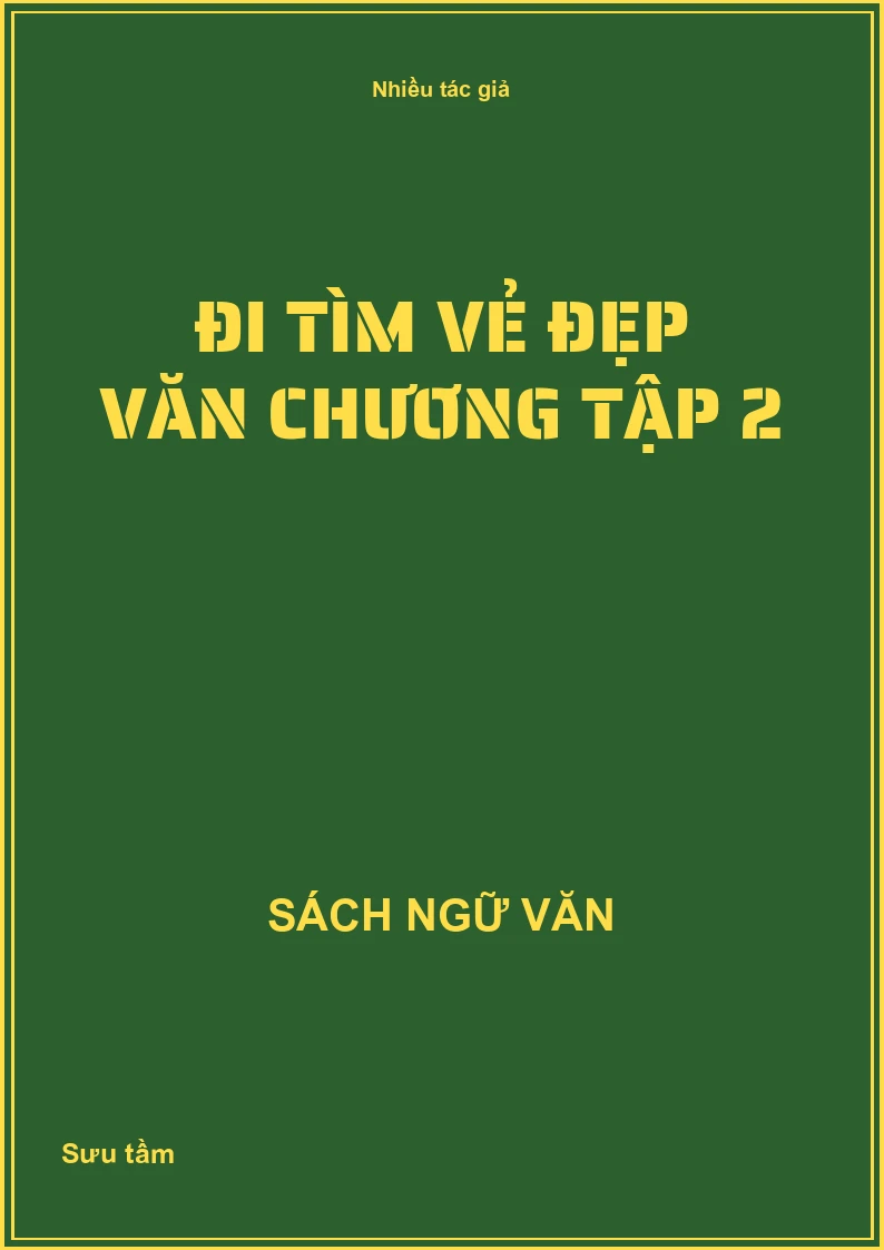 Đi tìm vẻ đẹp văn chương tập 2