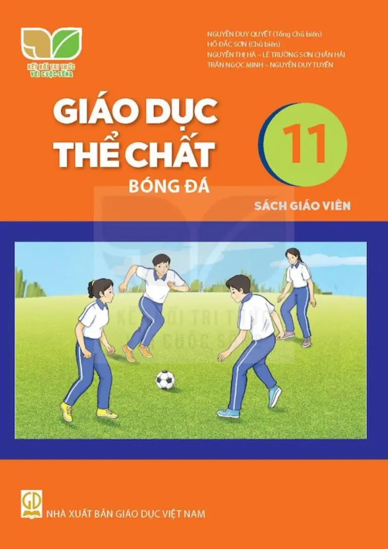 Sách giáo viên Giáo dục thể chất 11 - Bóng đá Kết Nối Tri Thức