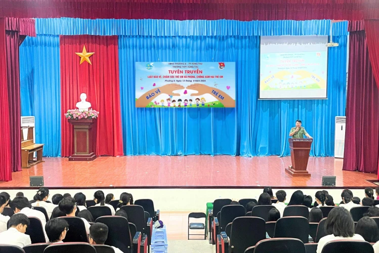 TUYÊN TRUYỀN PHỔ BIẾN GIÁO DỤC PHÁP LUẬT VỀ “BẢO VỆ, CHĂM SÓC TRẺ EM VÀ PHÒNG, CHỐNG XÂM HẠI TRẺ EM NĂM 2024”