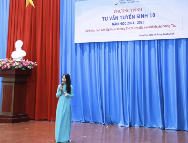 CHƯƠNG TRÌNH TƯ VẤN TUYỂN SINH 10 NĂM HỌC 2024-2025 VÀ TRẢI NGHIỆM CÁC HOẠT ĐỘNG CLB DÀNH CHO HỌC SINH LỚP 9 CÁC TRƯỜNG THCS TRÊN ĐỊA BÀN THÀNH PHỐ VŨNG TÀU