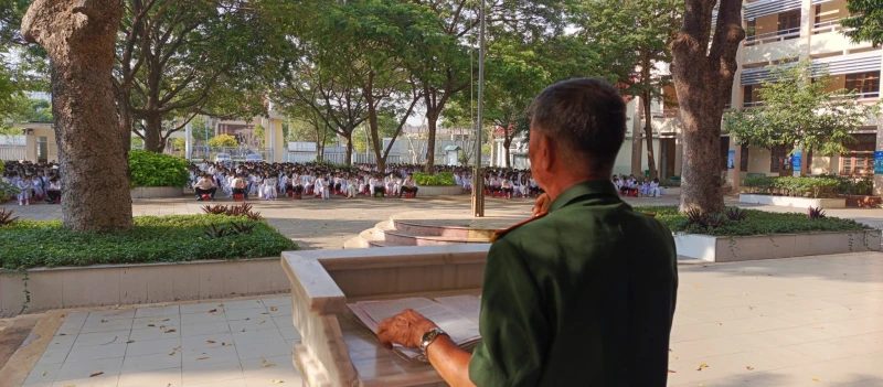 TRƯỜNG THPT XUYÊN MỘC TỔ CHỨC BUỔI NÓI CHUYỆN TRUYỀN THỐNG LỊCH SỬ NHÂN DỊP KỶ NIỆM 49 NĂM GIẢI PHÓNG MIỀN NAM VÀ 70 NĂM CHIẾN THẮNG ĐIỆN BIÊN PHỦ