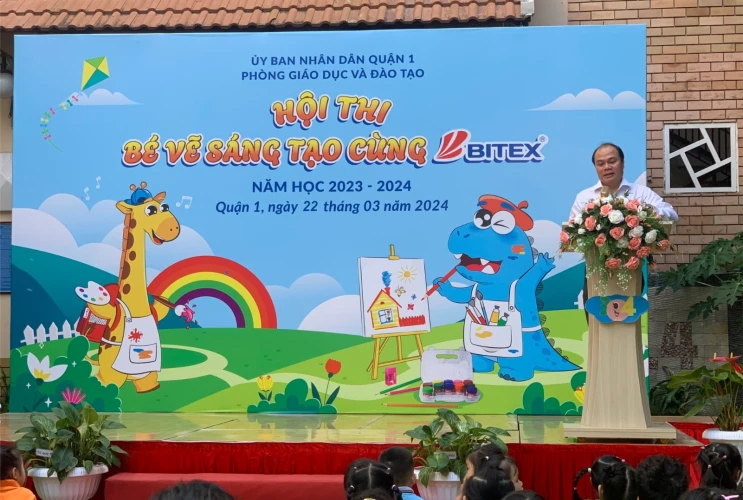Hội thi “Bé vẽ sáng tạo cùng Bitex” năm học 2023 - 2024