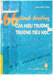 66 tình huống của hiệu trưởng trường tiểu học